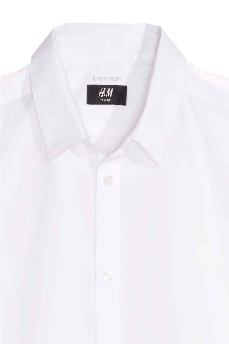 Short-sleeved Easy iron shirt